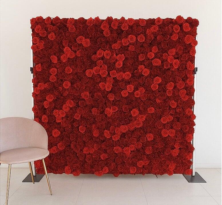 Red Flower Wall
